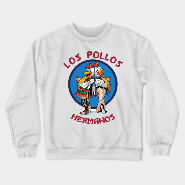 Los Pollos Hermanos Crewneck Sweatshirt by Ladevint Osten